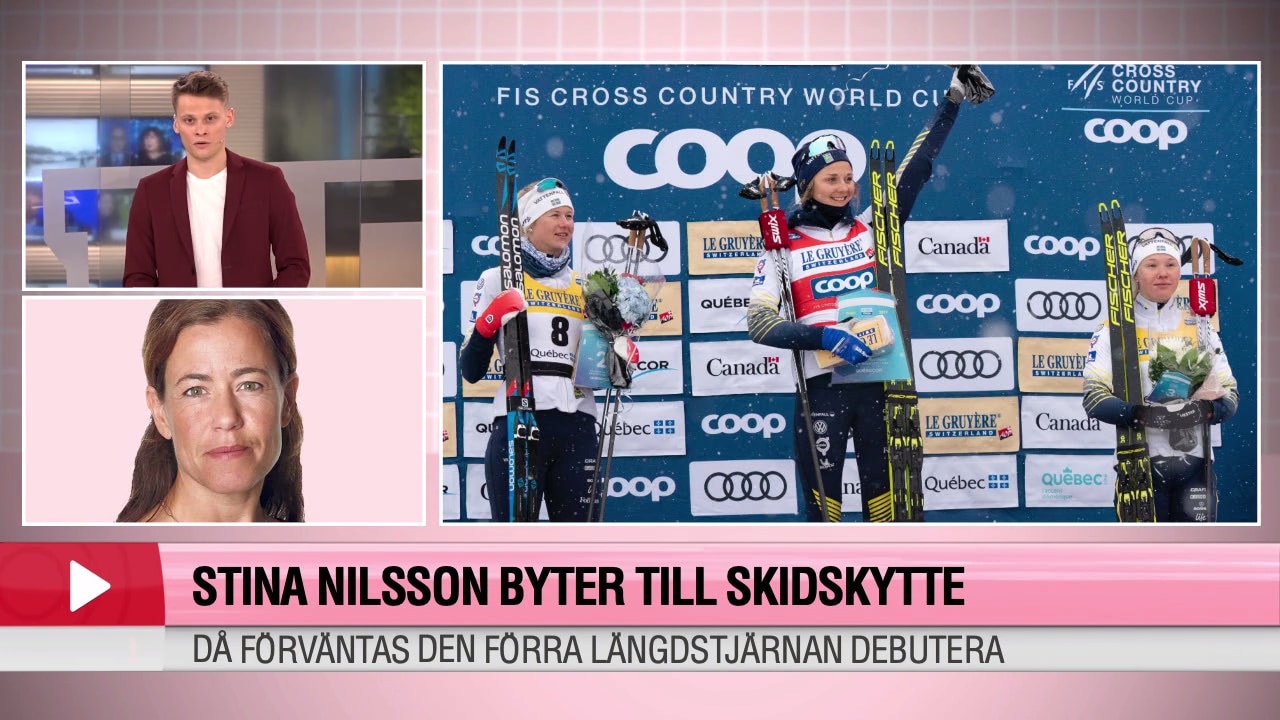 Skrällen: Stina Nilsson byter till skidskytte