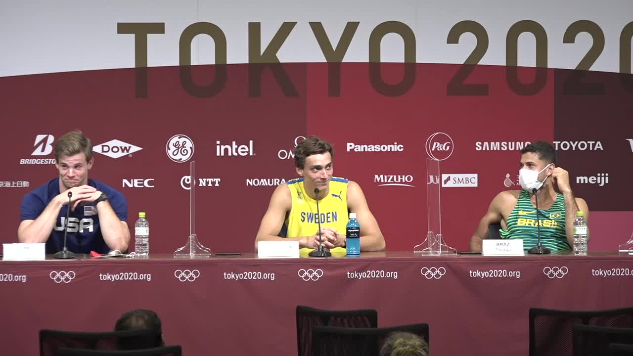 Se kungens hälsning till Duplantis