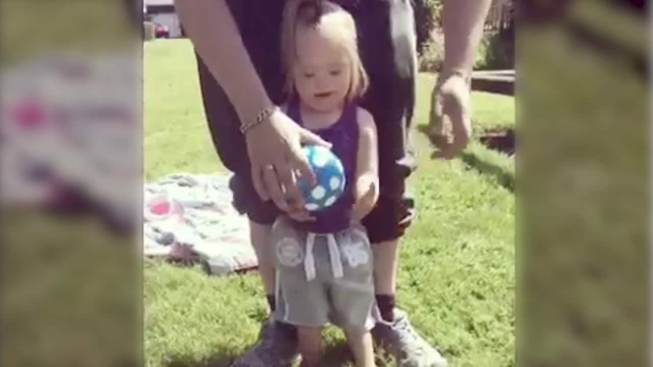 Fick rådet att göra abort - i dag är dottern tre år