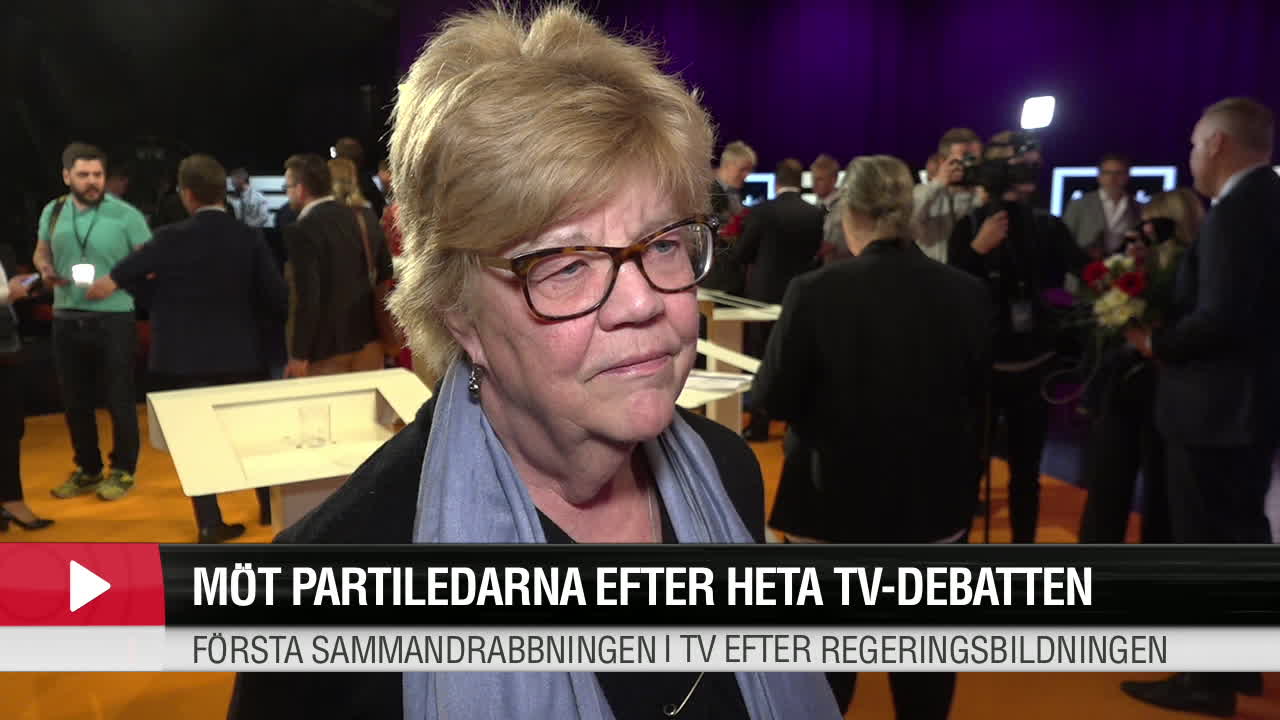 Lena Mellins dom – så var heta tv-debatten