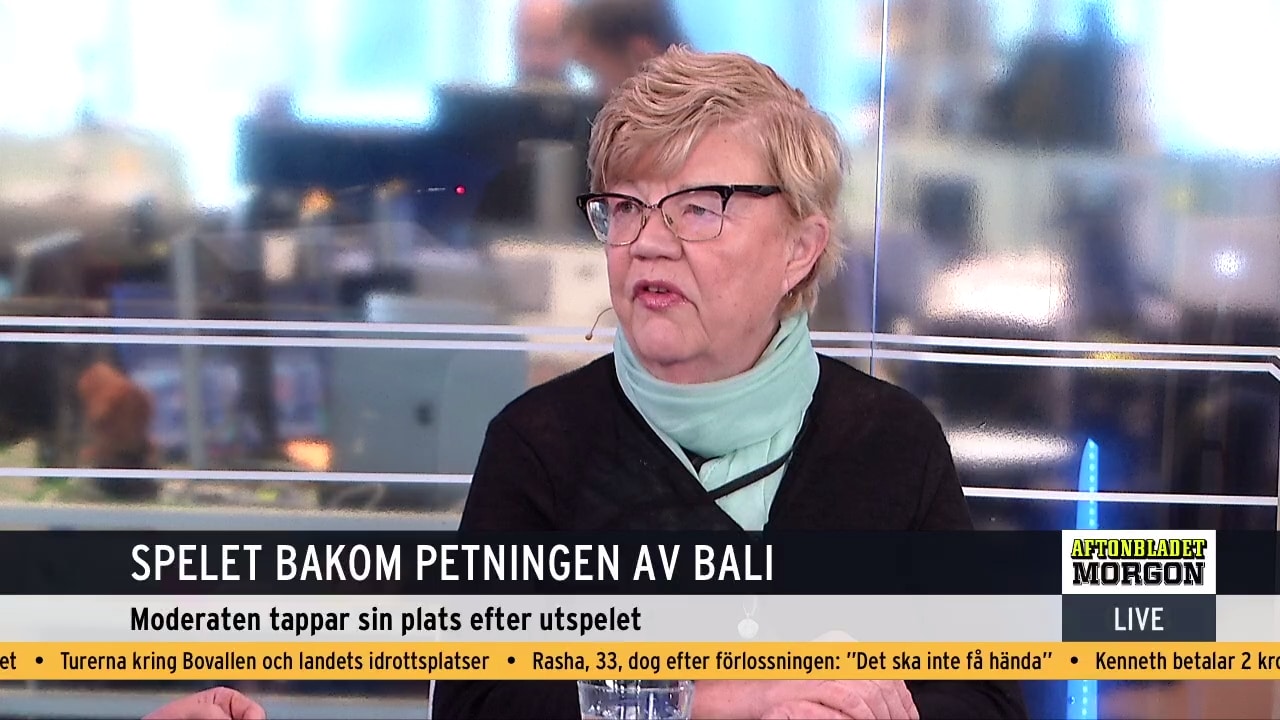 Lena Mellin om spelet bakom petningen av Bali