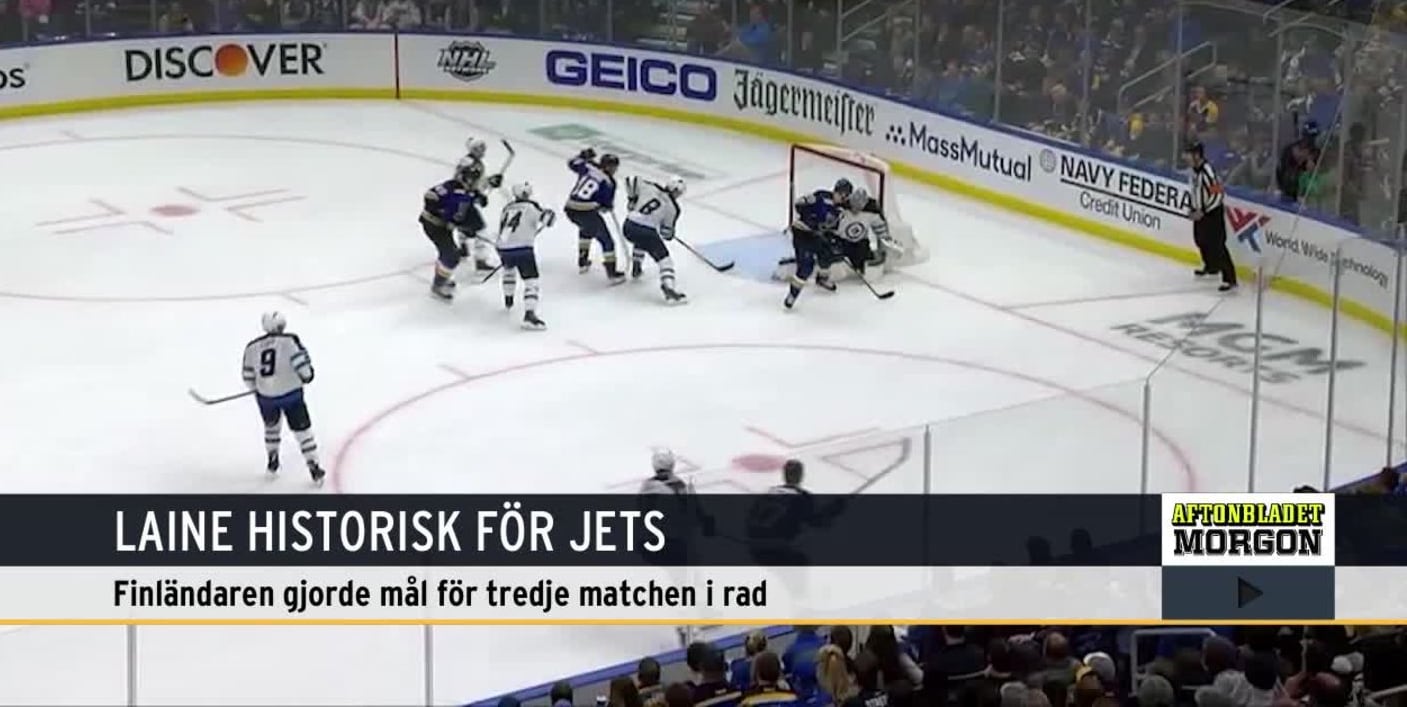 Laine historisk i natt