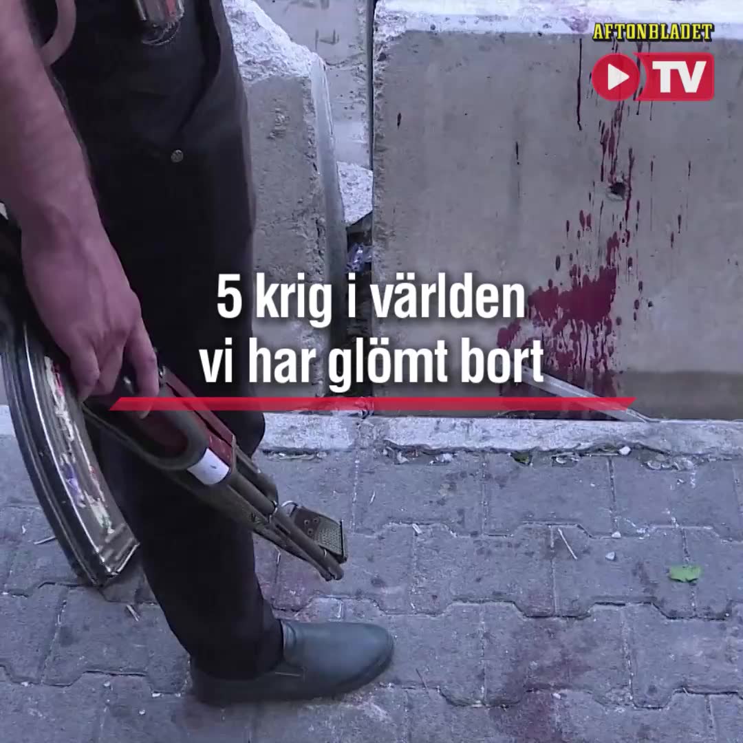 Fem krig i världen vi har glömt bort