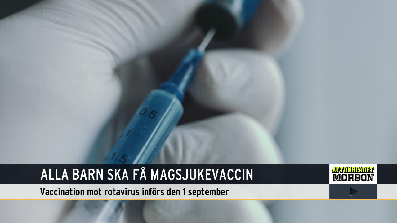 Snart får alla barn magsjukevaccin