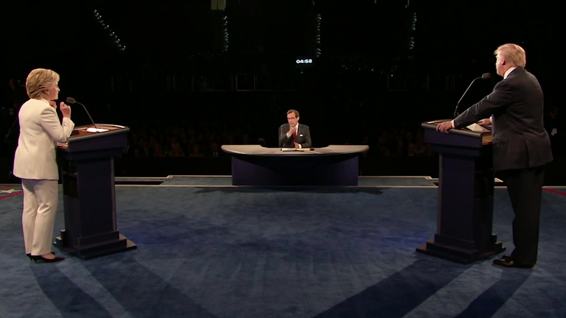 Mätningen: Clinton vann debatten