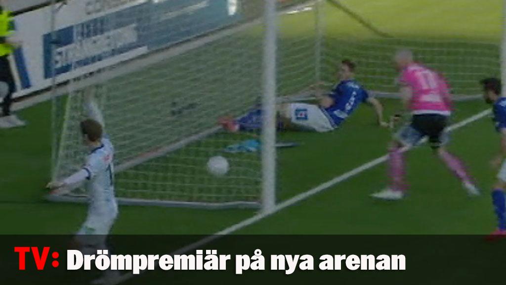 Drömpremiär på nya arenan