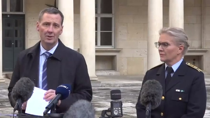 Danmarks justitieminiser om gränskontroller