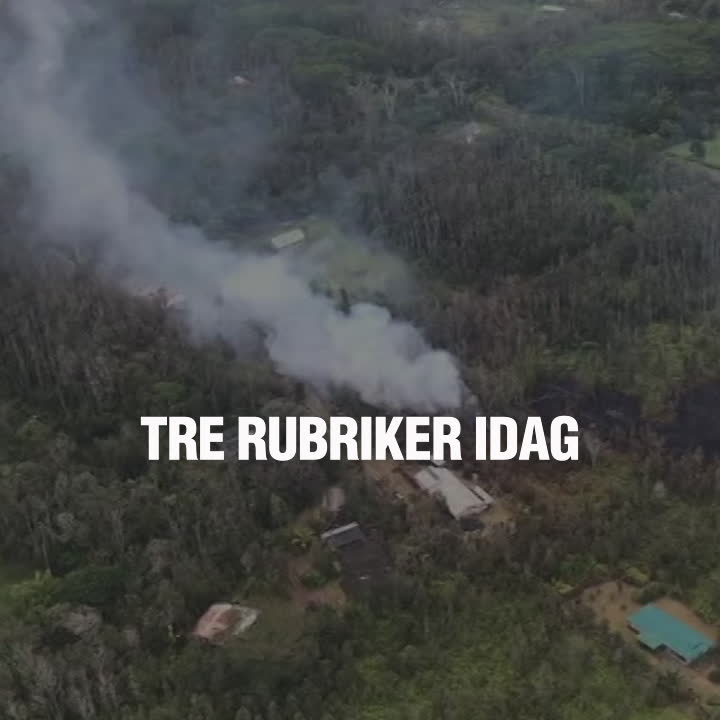 Tre rubriker - 6 maj