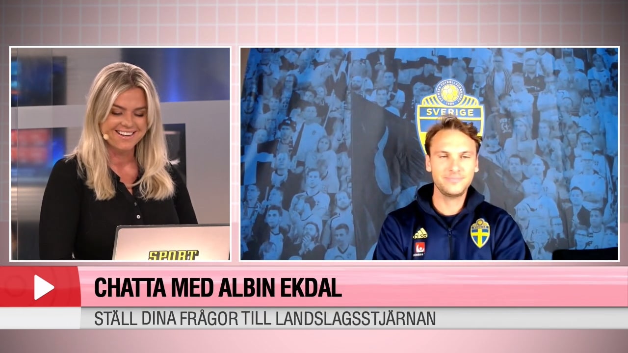 Se hela chatten med Albin Ekdal