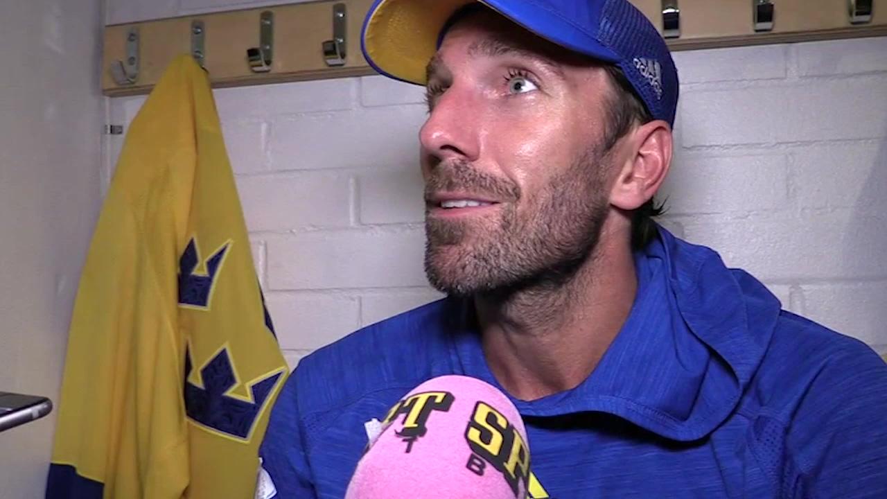 Henrik Lundqvist efter segern mot Finland