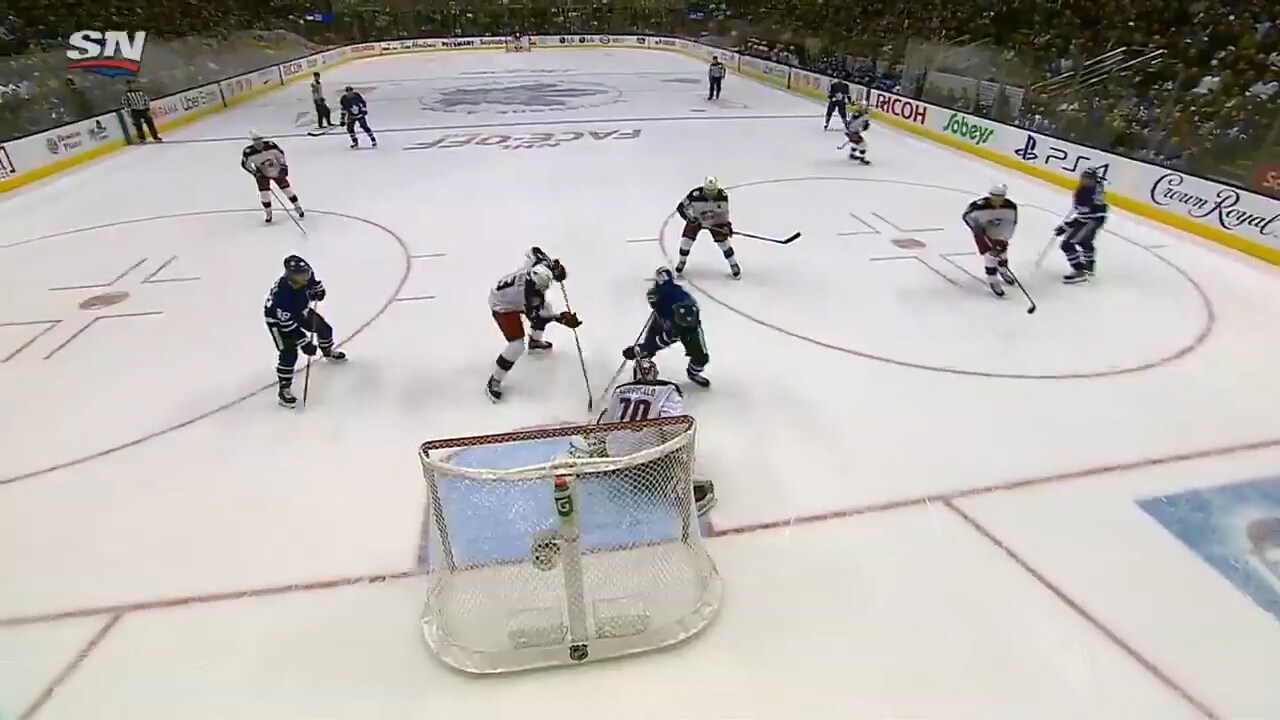 Svensk NHL-succé i natt när Columbus slog Toronto