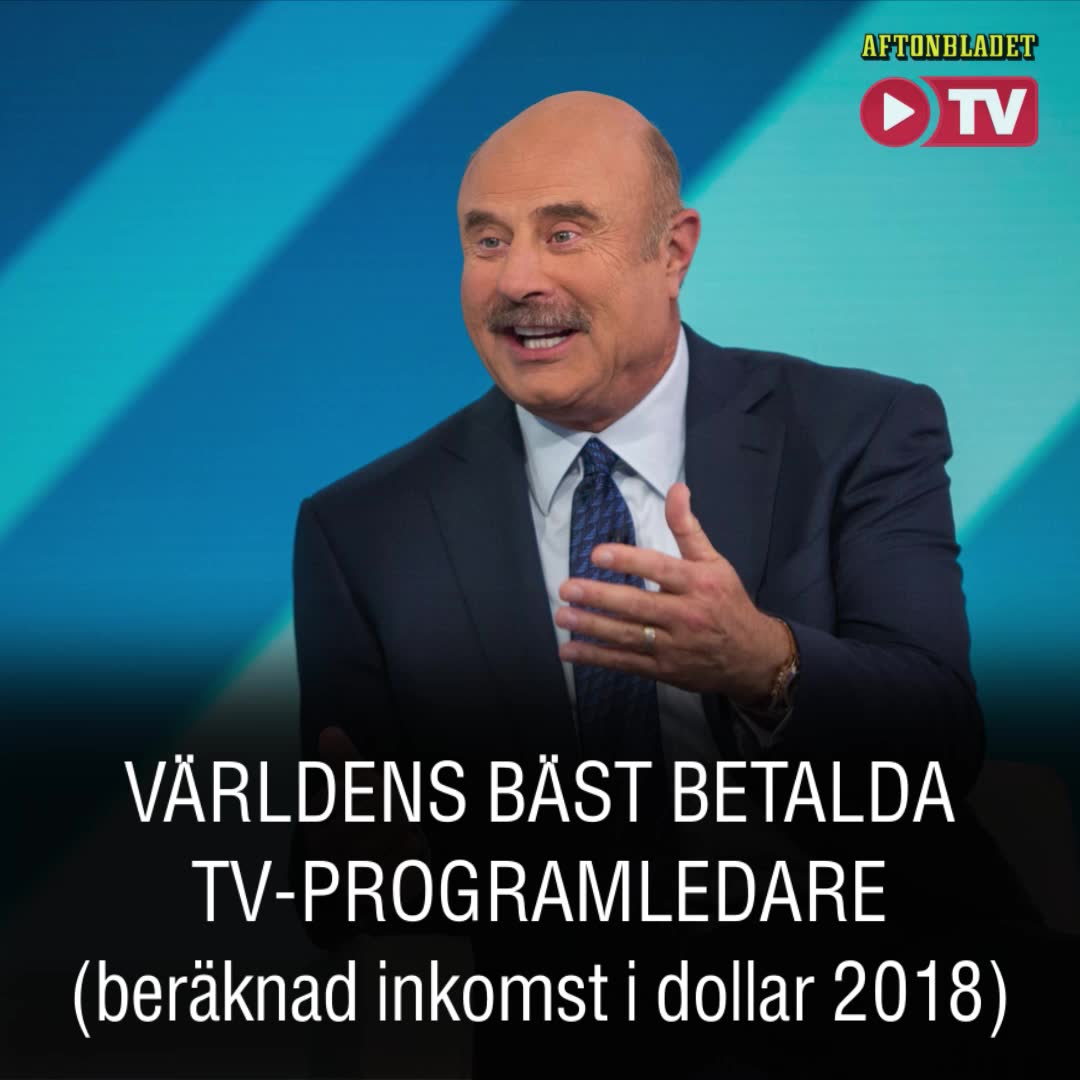 Världens bäst betalda tv-programledare 2018