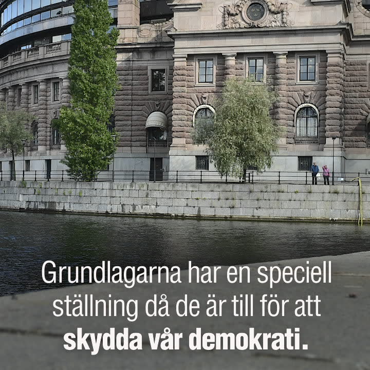 Det här är Sveriges grundlagar