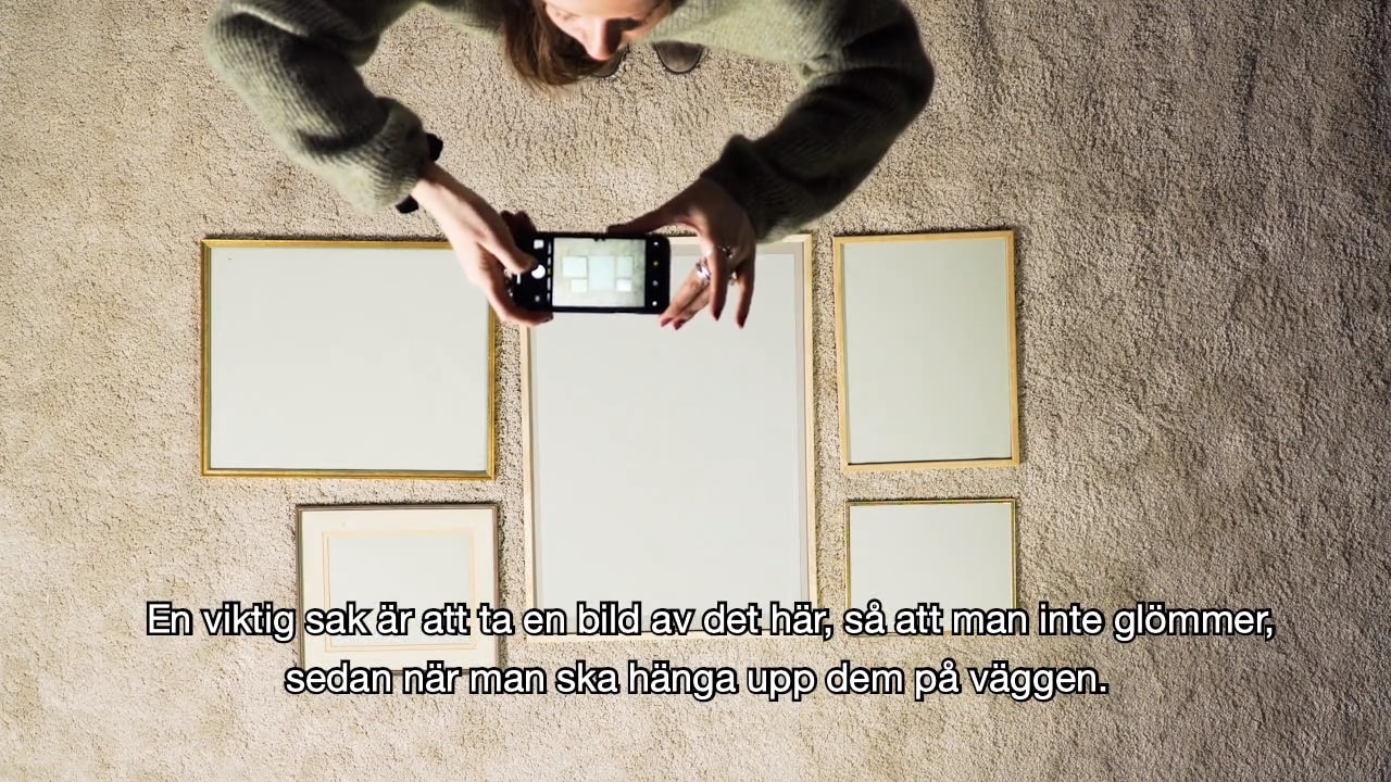 Så gör du den perfekta tavelväggen