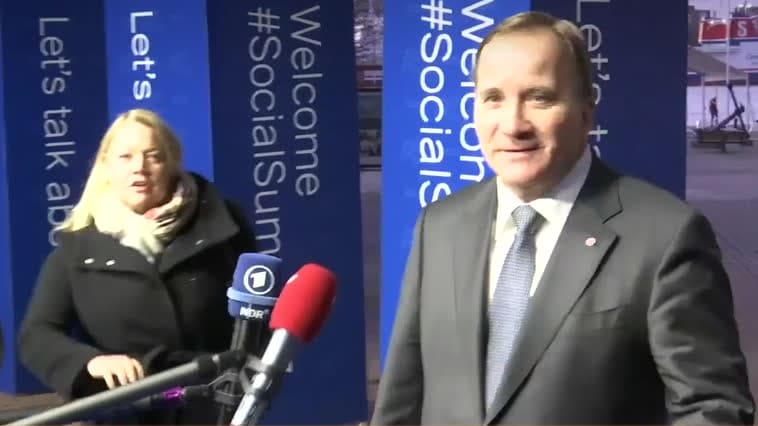 Löfvens möte med Trump