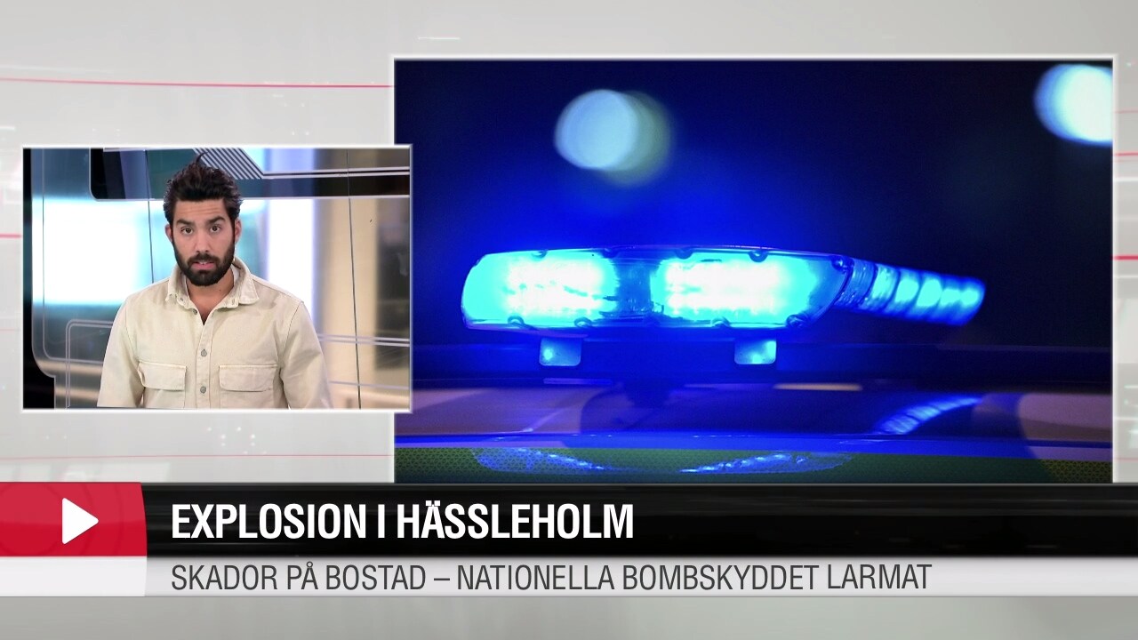 Explosion i Hässleholm