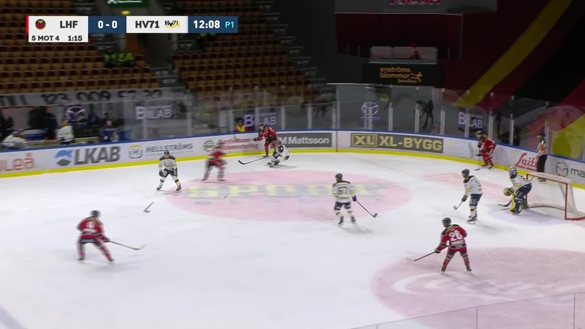 Här är tacklingen Lias Andersson straffas för