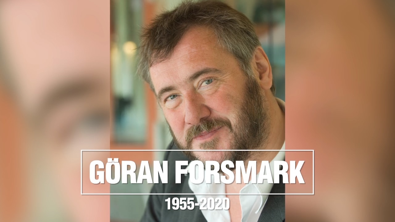 Svenska skådespelaren Göran Forsmark är död