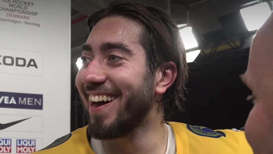 Zibanejad: "Trodde Rakell var en bättre fotbollsspelare än så"