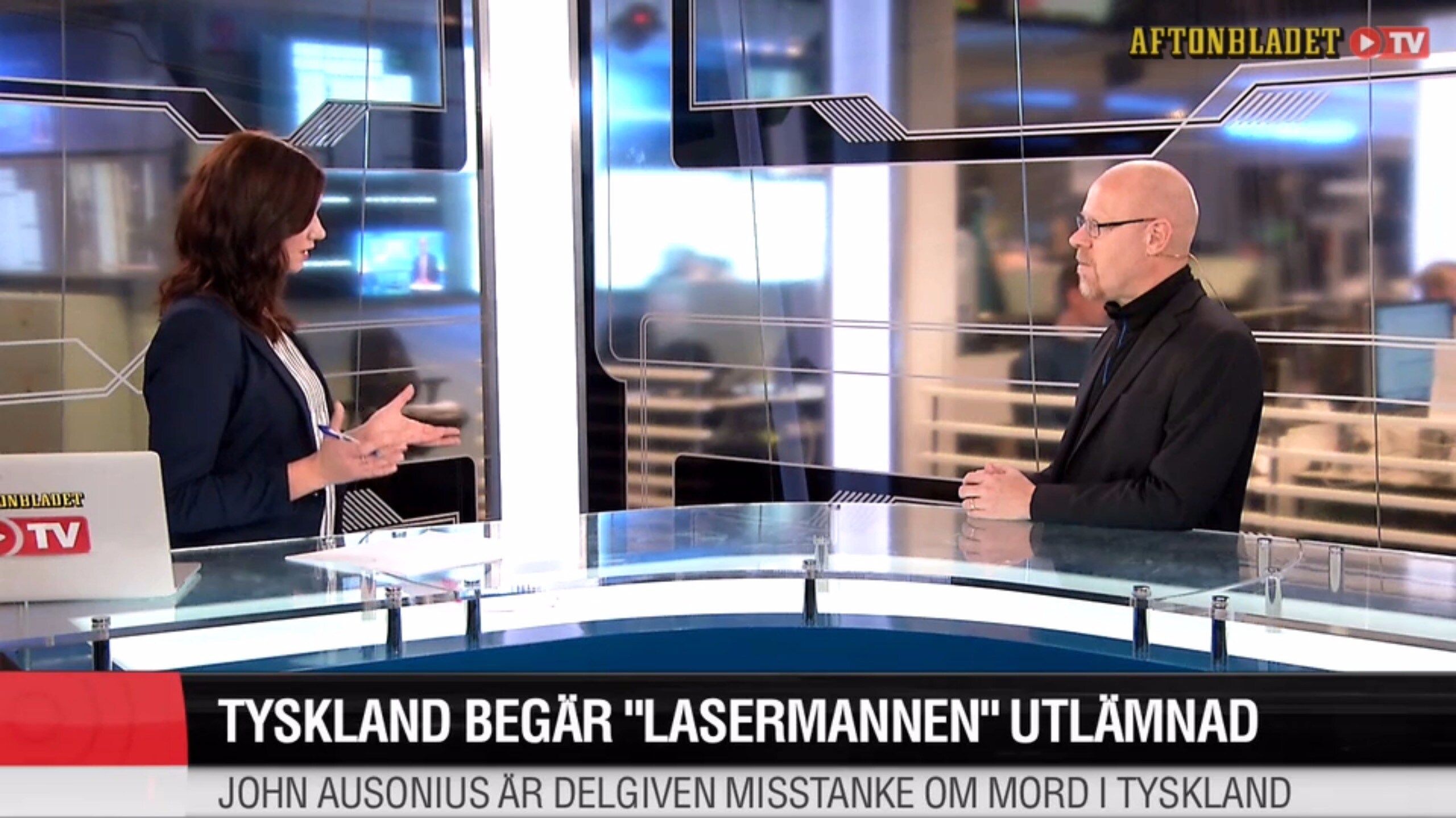 Tyskland begär "Lasermannen" utlämnad