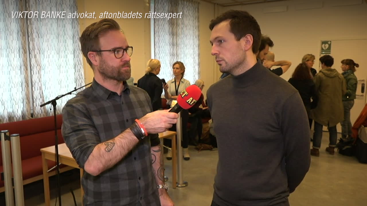 Aftonbladets rättsexpert Viktor Banke om rättegångsdagen