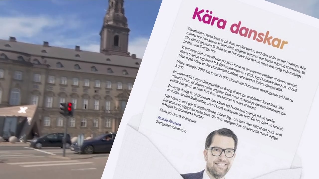 Jimmie Åkessons uppmaning till danska folket: "Så undviker ni att bli som Sverige"