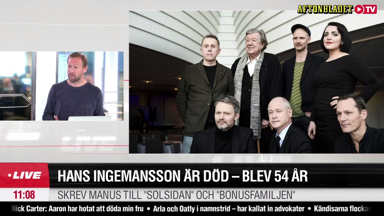 Hans Ingemansson är död - blev 54 år