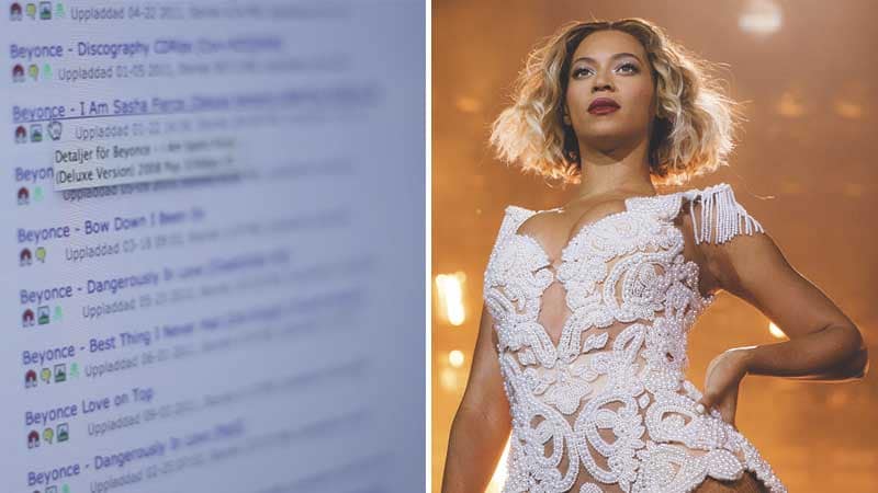 Riskerar fängelse – för Beyoncés platta