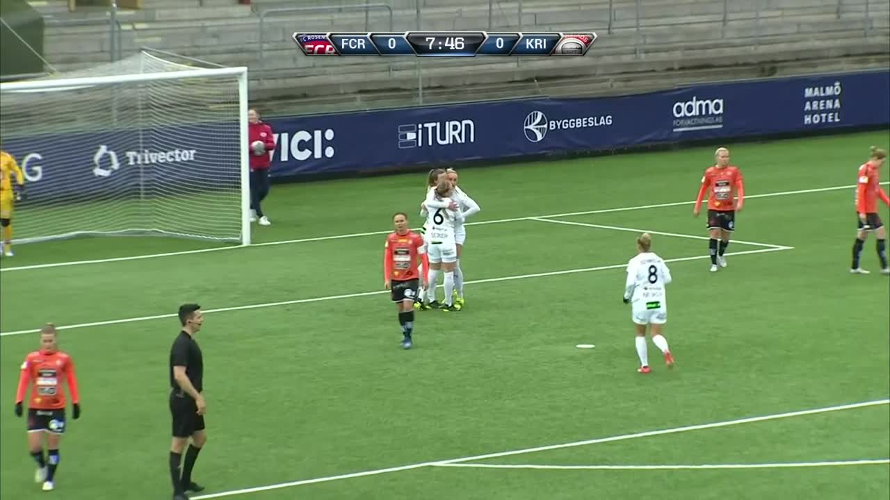 Här gör Rosengårds nyförvärv mål direkt – vidare till semi