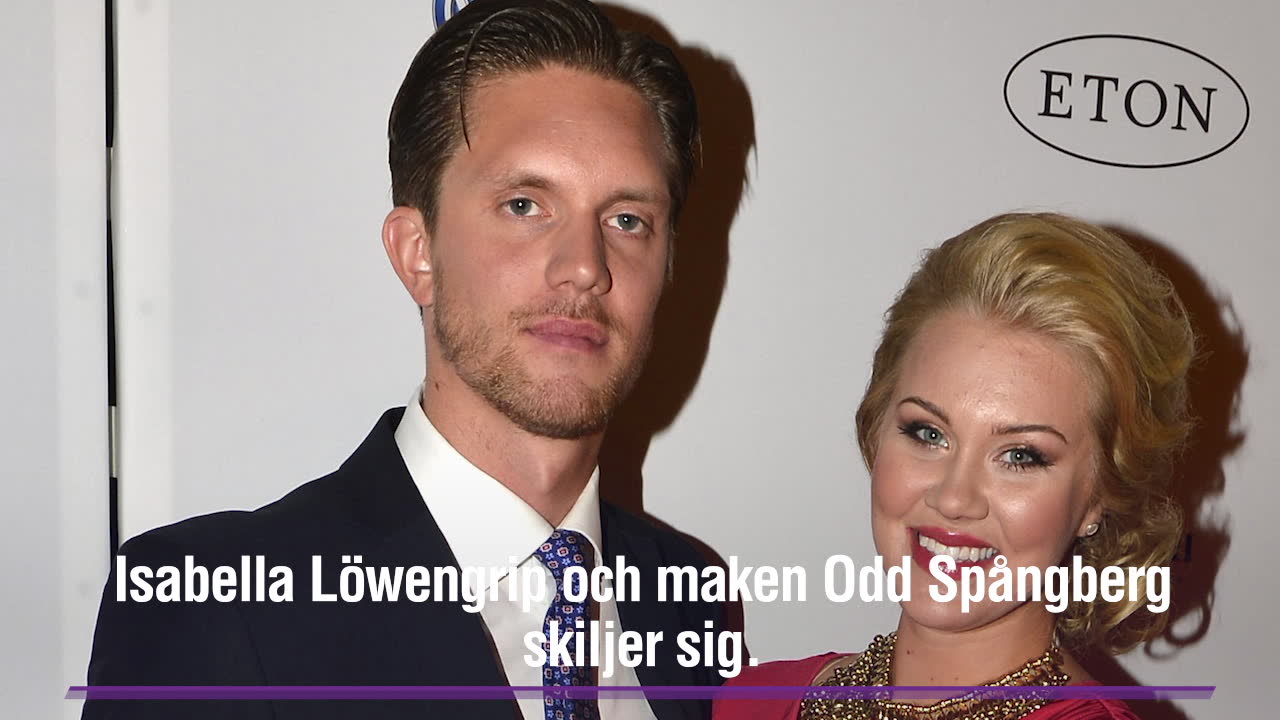 Isabella Löwengrip och Odd Spångberg skiljer sig