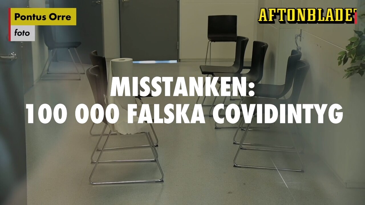 Här misstänks falska covidintyg ha sålts