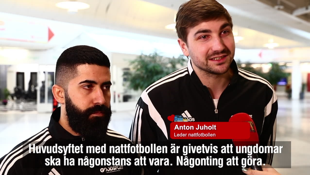 Nattfotboll – minskar brott i utsatt förort