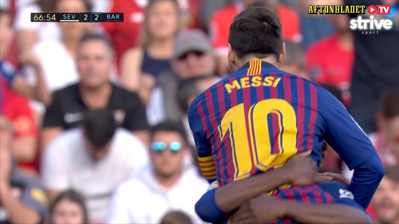Hattrick och drömmål av Messi
