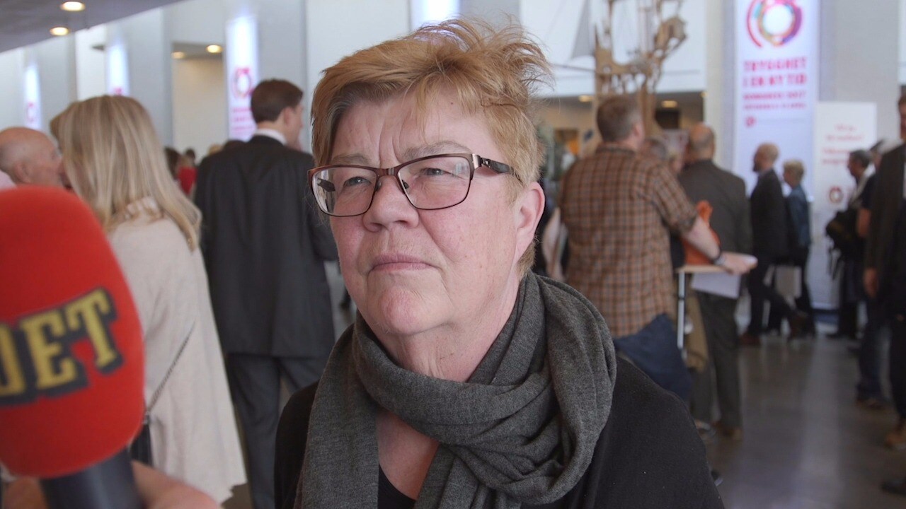 Lena Mellin om Löfvens tal: "Det var rörande"