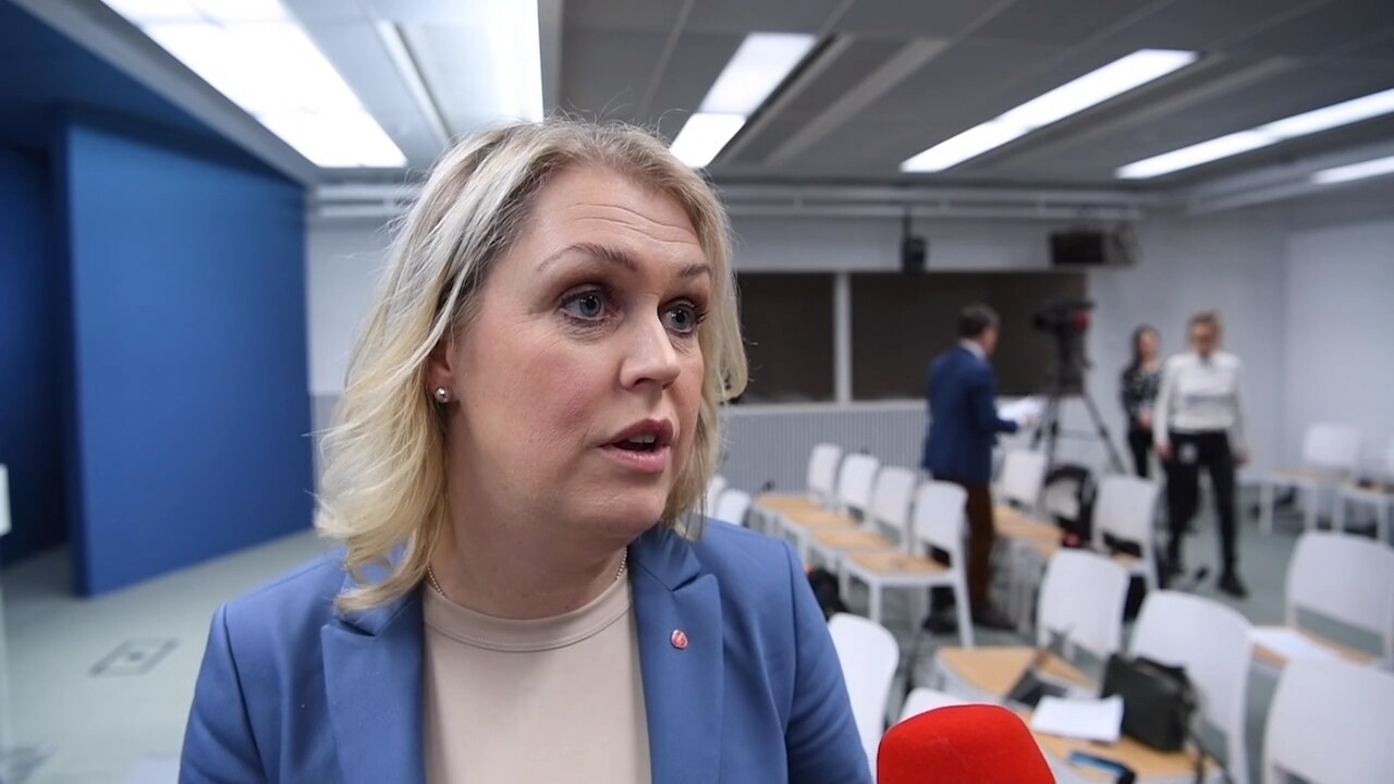 Lena Hallengren om coronaviruset: "Tydligt att man ser en förändring"