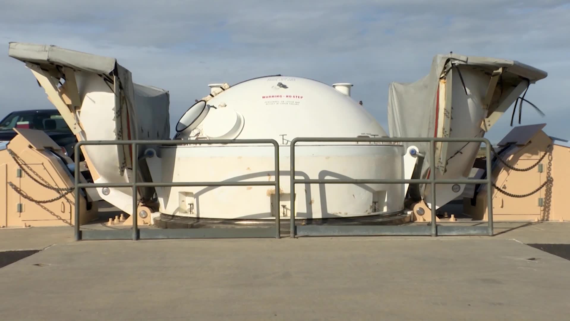 Unika bilder visar: så ska USA försvara sig mot kärnvapen