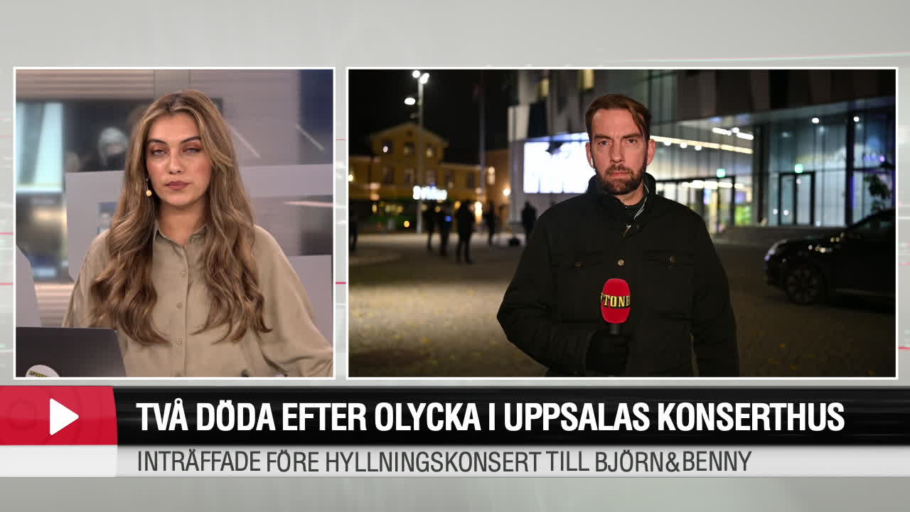 Två döda i olycka i Uppsalas konserthus
