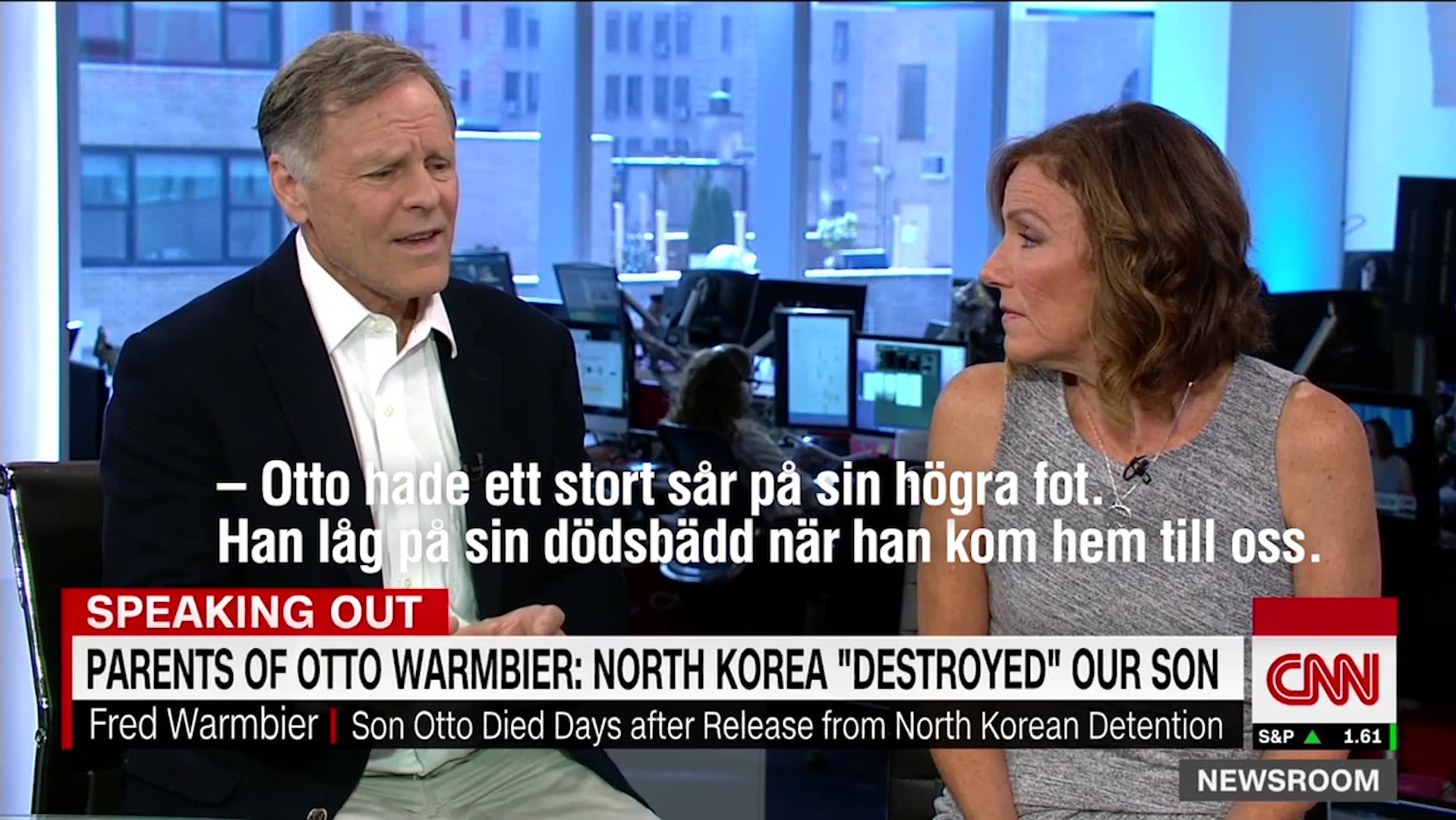 "Otto låg på dödsbädden när han kom hem"