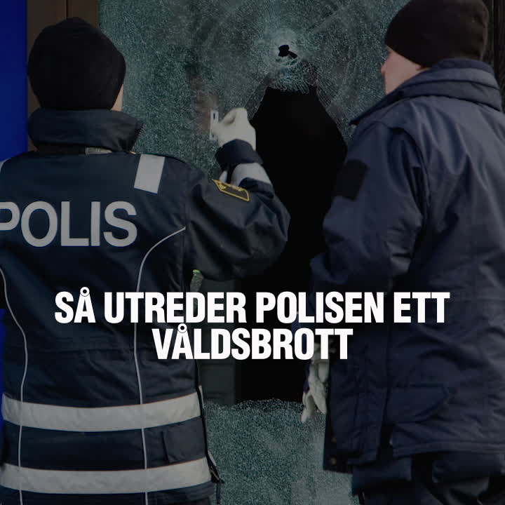 Så utreder polisen ett våldsbrott