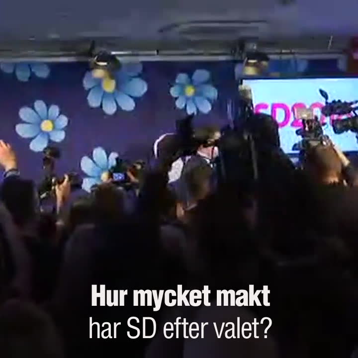 Så mycket makt får SD