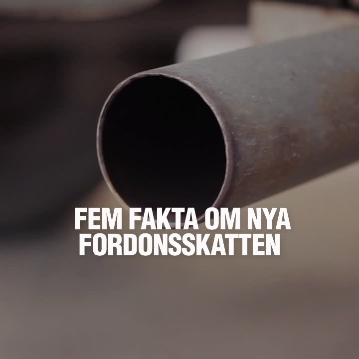 Fem fakta om nya fordonsskatten