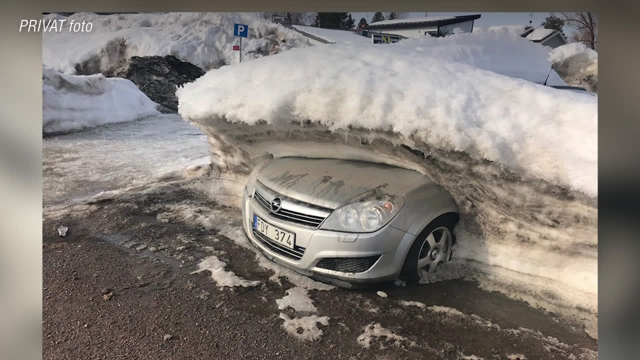 "Dags att skrapa vindrutan"