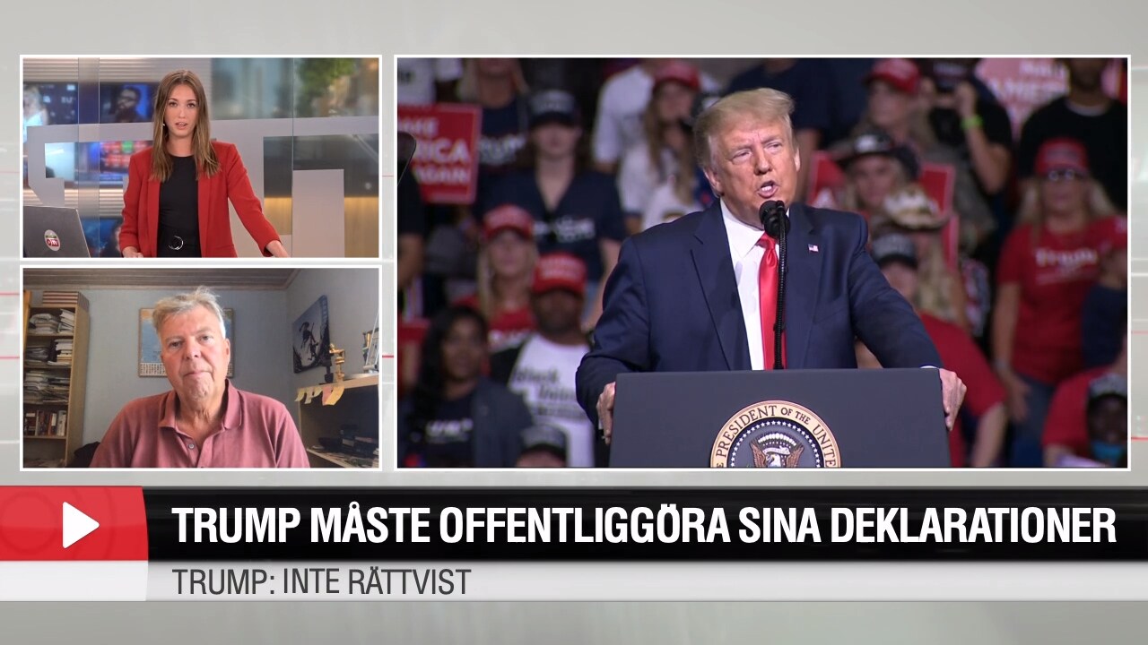 Trump måste lämna ut sina deklarationer