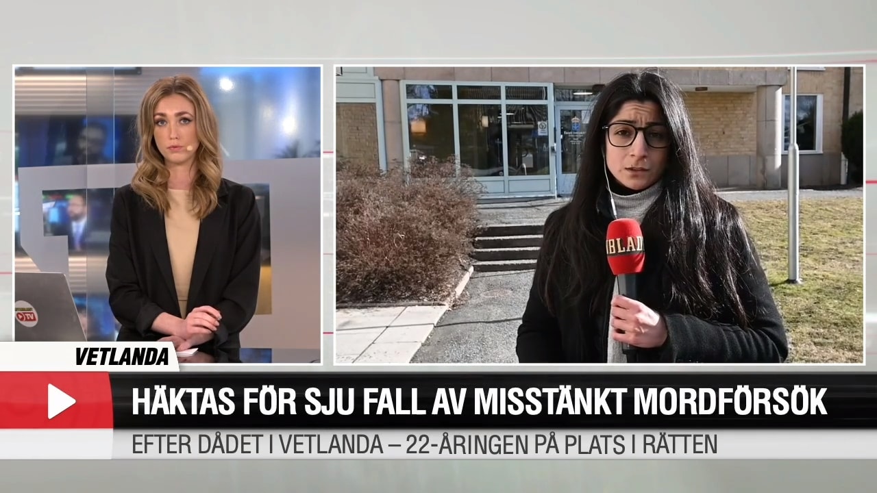 22-åringen häktad: Hör Aftonbladets reporter vid tingsrätten