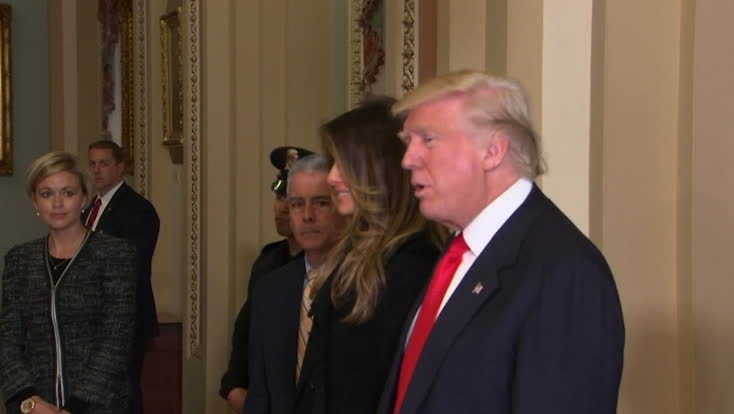 Obama: Trump står bakom starkt Nato