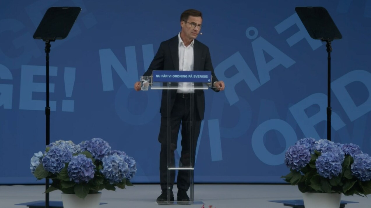 Se hela Ulf Kristerssons sensommartal med fokus på kriminalitet och långtidsarbetslöshet