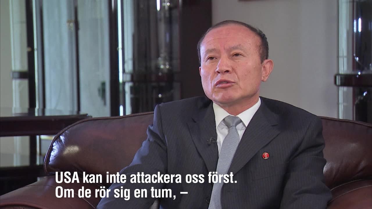 Här är nordkoreanska ambassadörens svar till USA