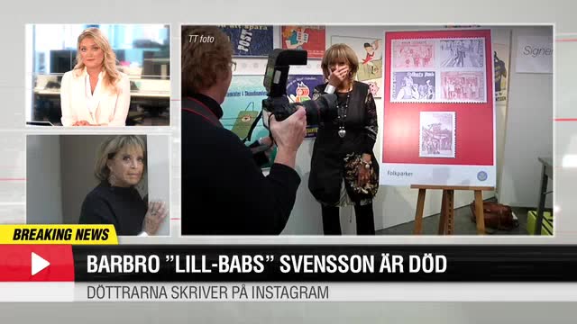 Barbro "Lill-Babs" Svensson är död