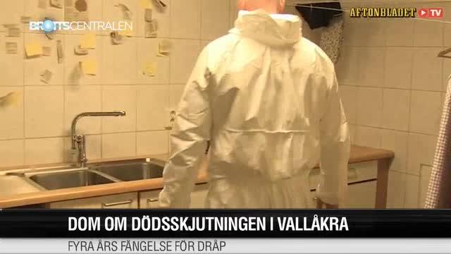 Döms till fyra års fängelse efter dödsskjutningen i Vallåkra