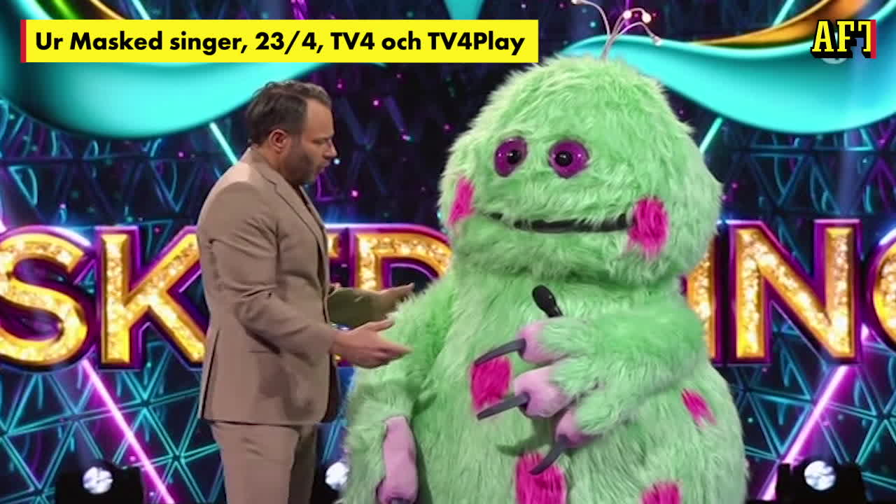 Här tar Monstret av sig masken